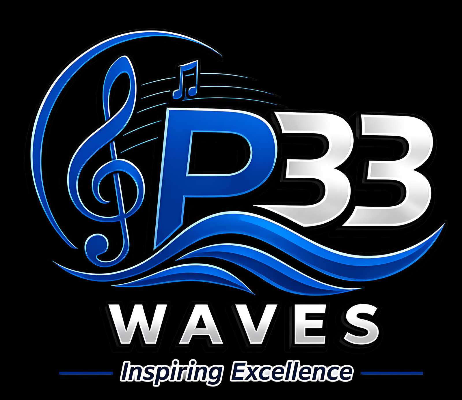 P33 Waves Logo